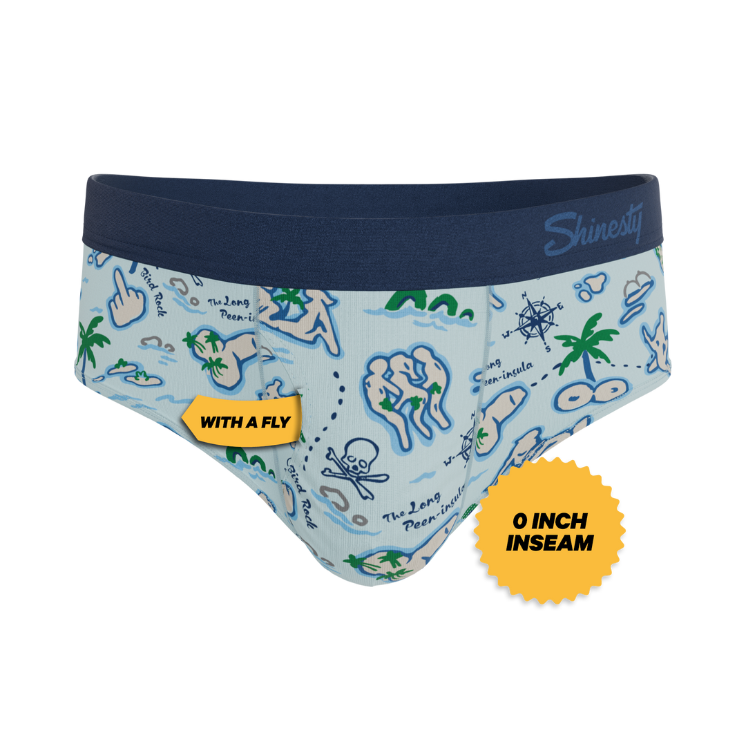 The Pirate's Booty | Naughty Map Ball Hammock® Pouch Underwear Briefs