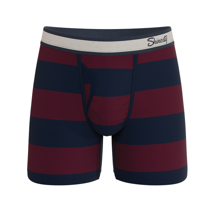The Pitch | Rugby Stripe Ball Hammock® Pouch Underwear With Fly