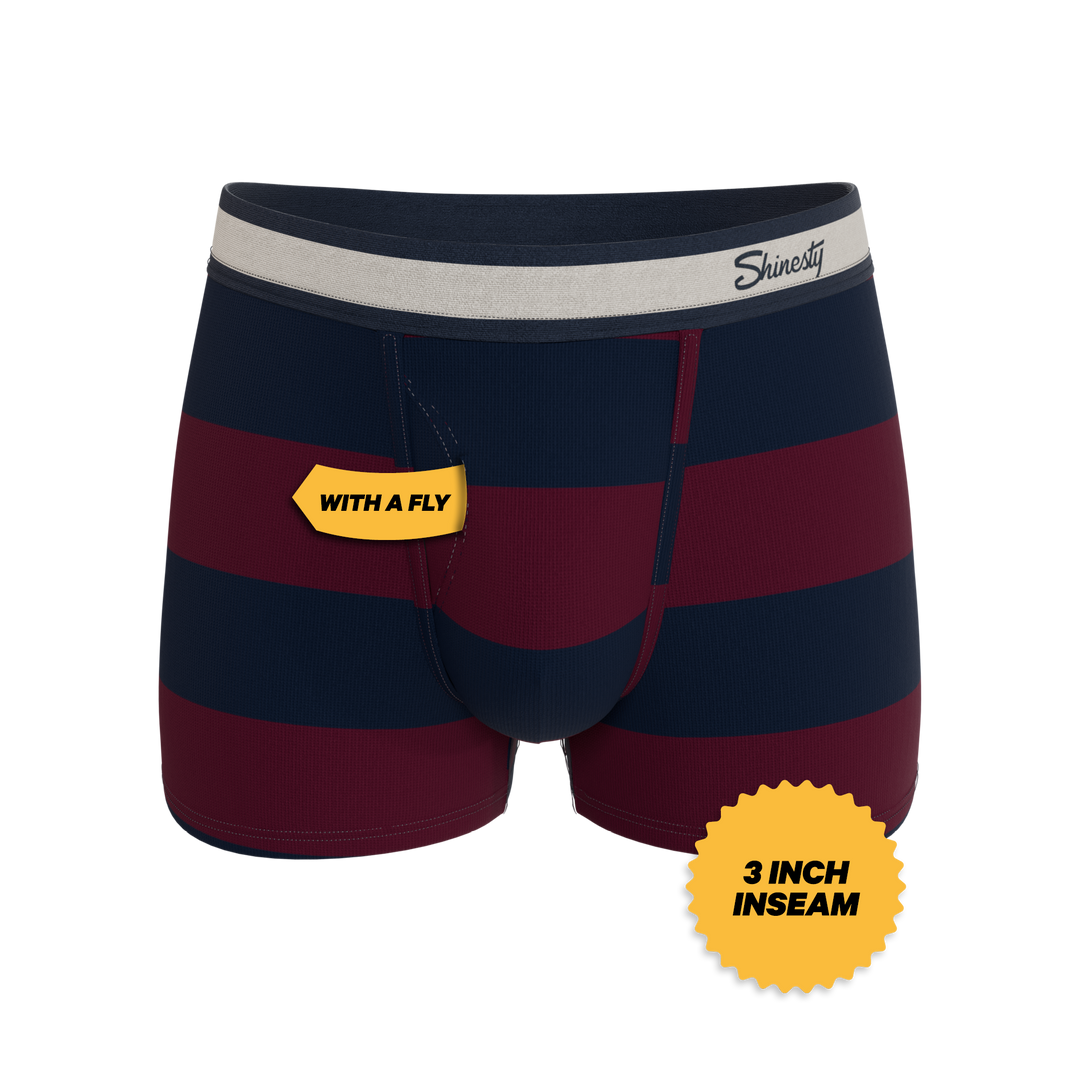 The Pitch | Rugby Stripe Ball Hammock® Pouch Trunks Underwear