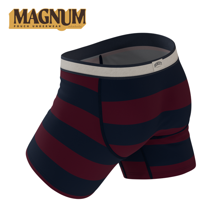 The Pitch | Rugby Stripe Ball Hammock® Magnum Big Pouch Underwear