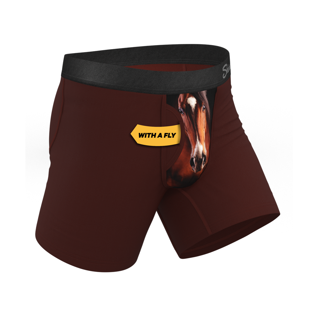 The Pony Express | Horse Ball Hammock® Pouch Underwear With Fly