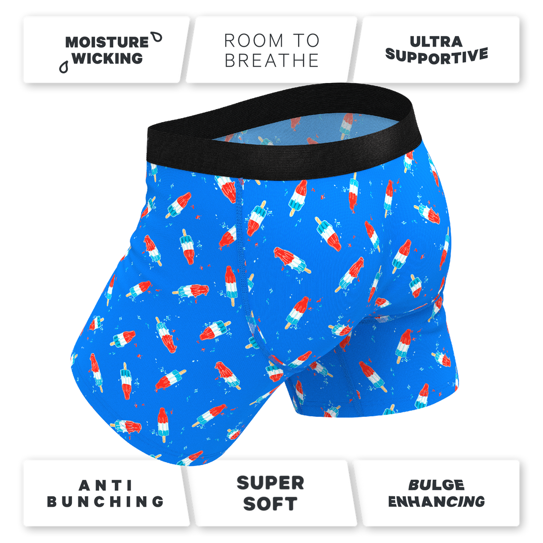 The Popsicle Stick Apex | USA Popsicle Ball Hammock® Pouch Underwear