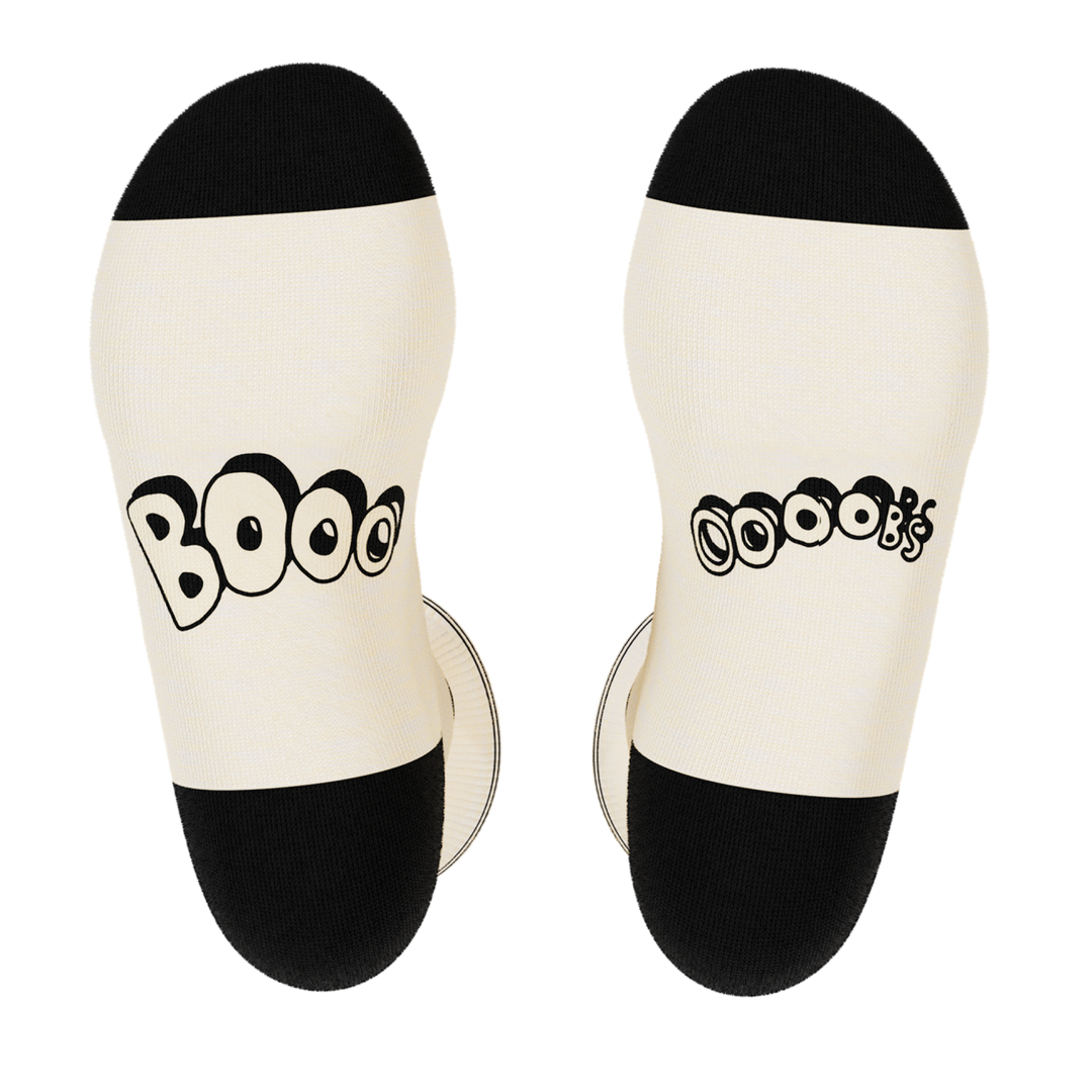 The Possessed Chest | Ghost Heel Hammock™ Crew Socks