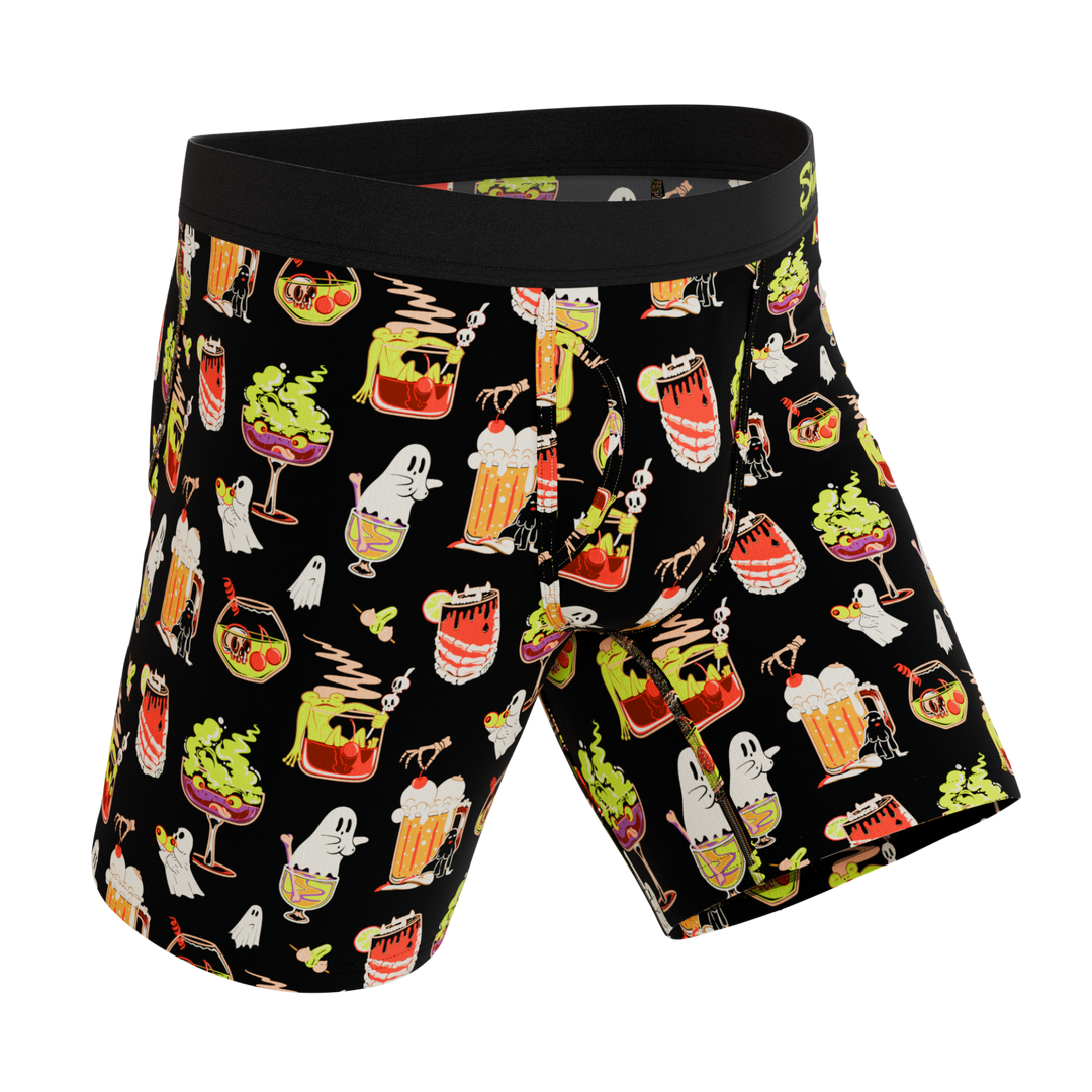 The Potions Pub | Halloween Cocktail Ball Hammock® Boxer - Long Leg