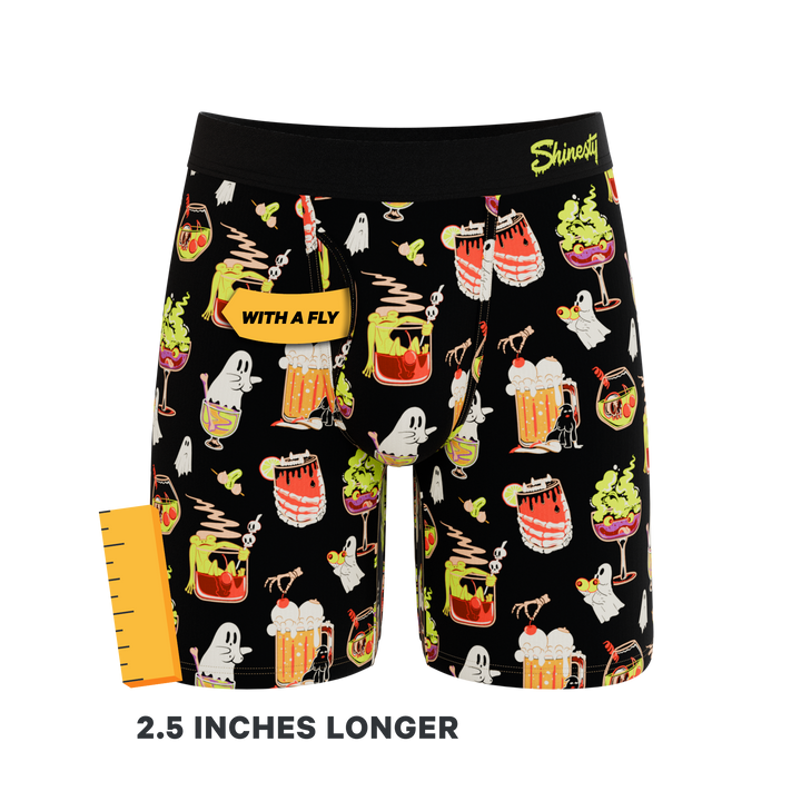 The Potions Pub | Halloween Cocktail Ball Hammock® Boxer - Long Leg