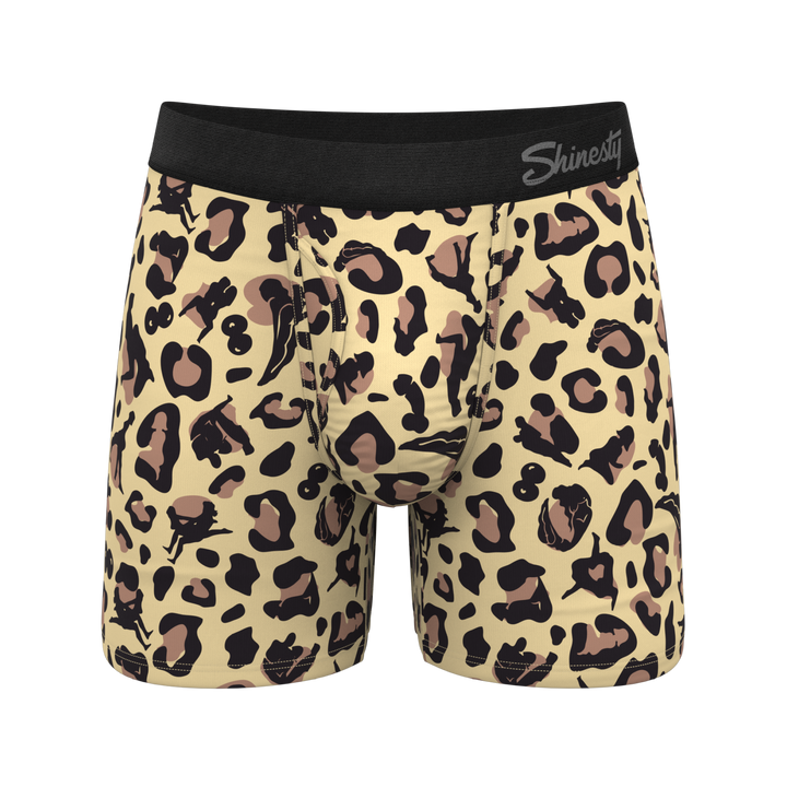 The Primal Passion | Naughty Cheetah Print Ball Hammock® Magnum Big Pouch Underwear