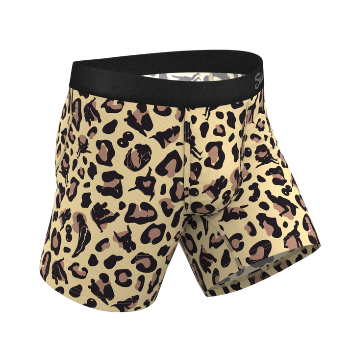 The Primal Passion | Naughty Cheetah Print Ball Hammock® Pouch Underwear