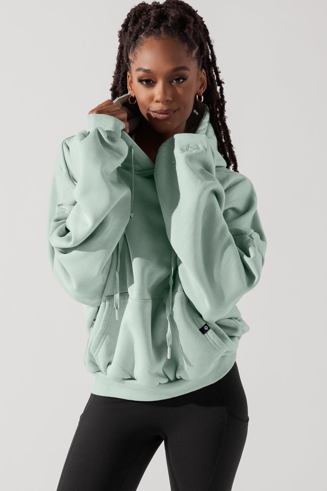 Pullover Cloud Hoodie-Mint