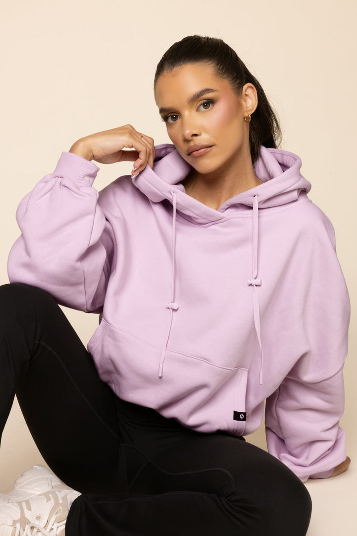 Pullover Cloud Hoodie - Pink Lilac