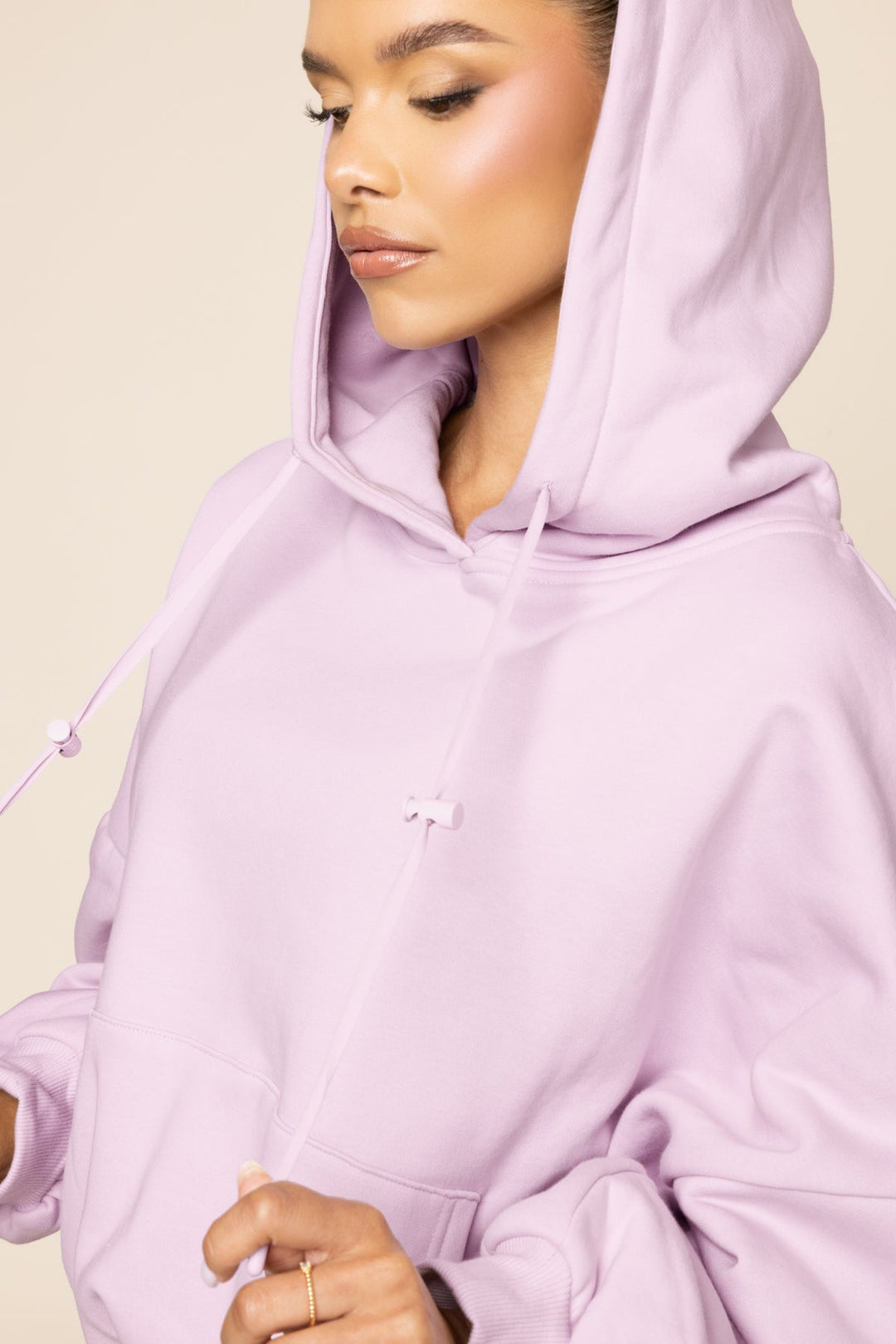 Pullover Cloud Hoodie - Pink Lilac