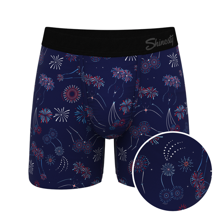 The Pyrotecnips | Naughty Fireworks Ball Hammock® Pouch Underwear