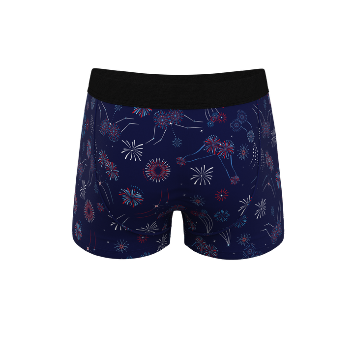 The Pyrotecnips | Naughty Fireworks Ball Hammock® Pouch Trunks Underwear