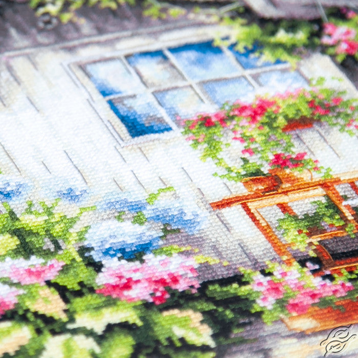 Quiet Happiness Counted Cross Stitch Kit by Magic Needle 70-47