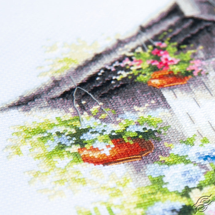 Quiet Happiness Counted Cross Stitch Kit by Magic Needle 70-47