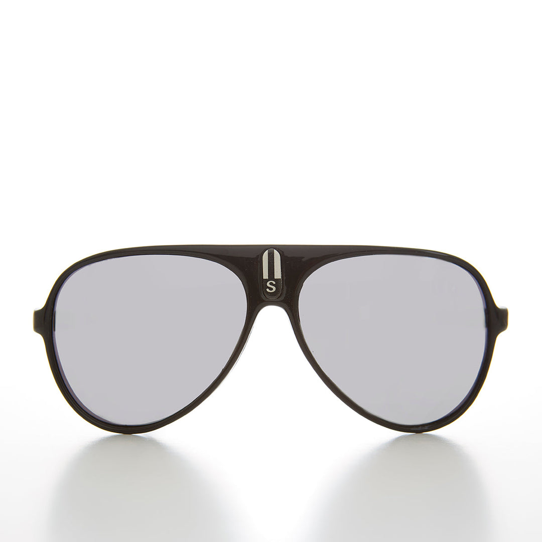 Sporty 80s Aviator Vintage Sunglass - Vadar