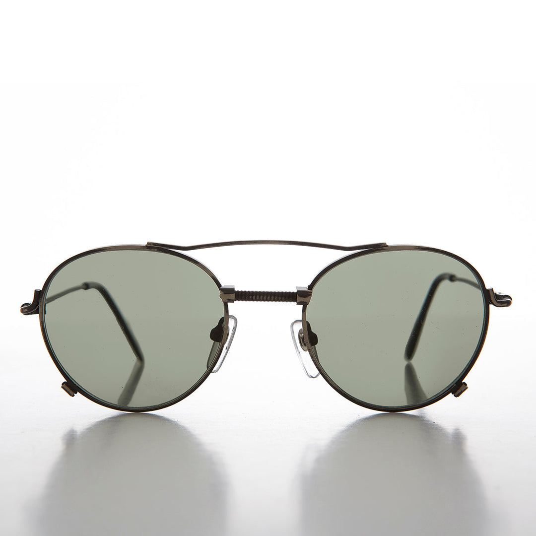 Round Aviator with Industrial Accents - Ray