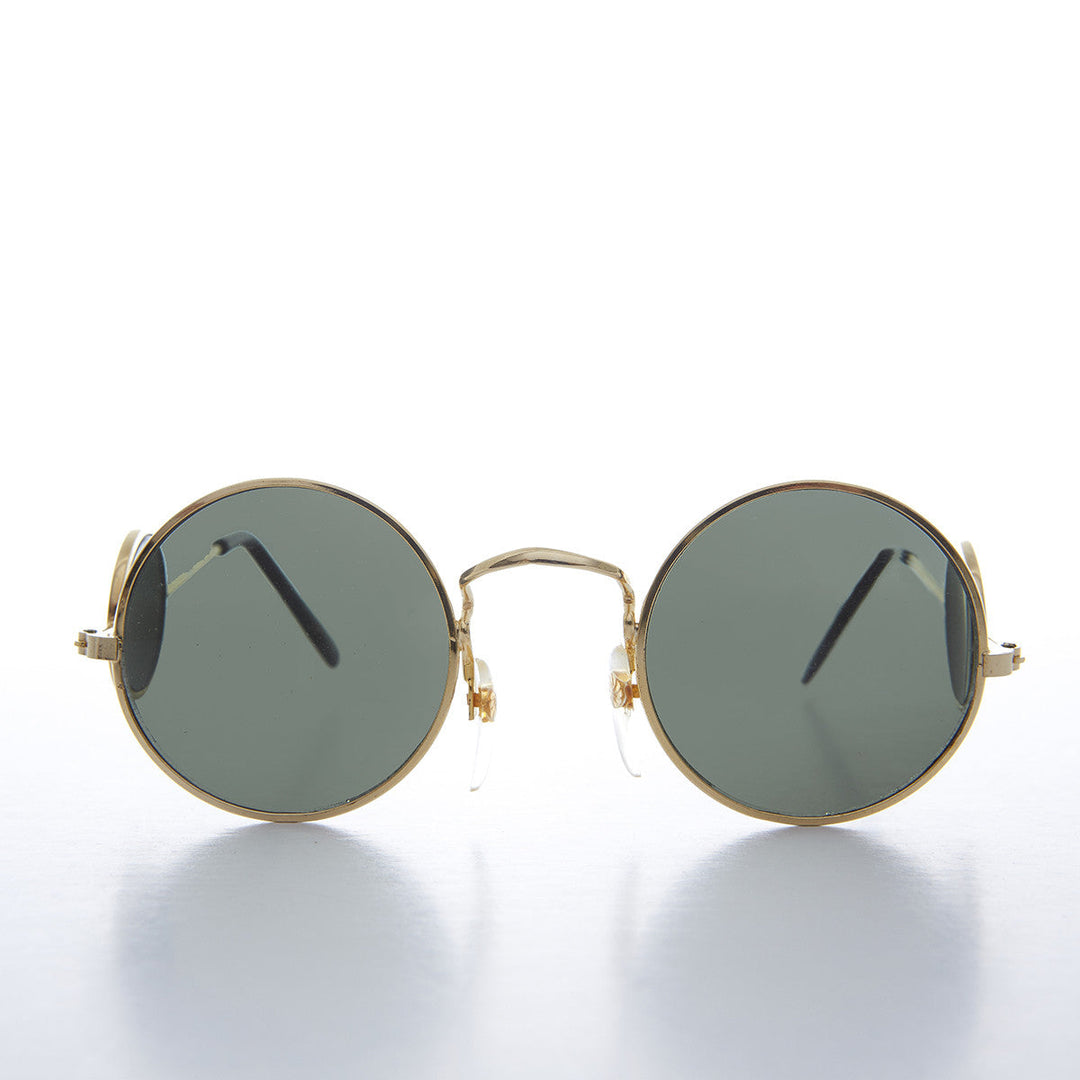 Round Side Lens Sunglass - Ricky