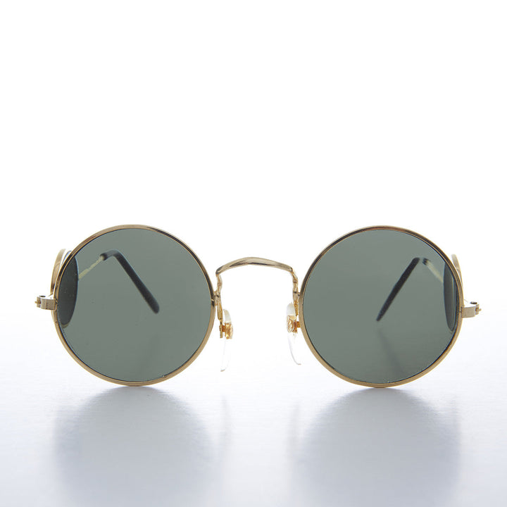 Round Side Lens Sunglass - Ricky