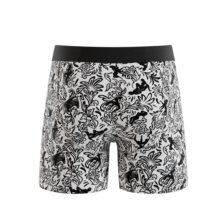 The Racy & Lacy | Provocative Lace Print Ball Hammock® Pouch Underwear