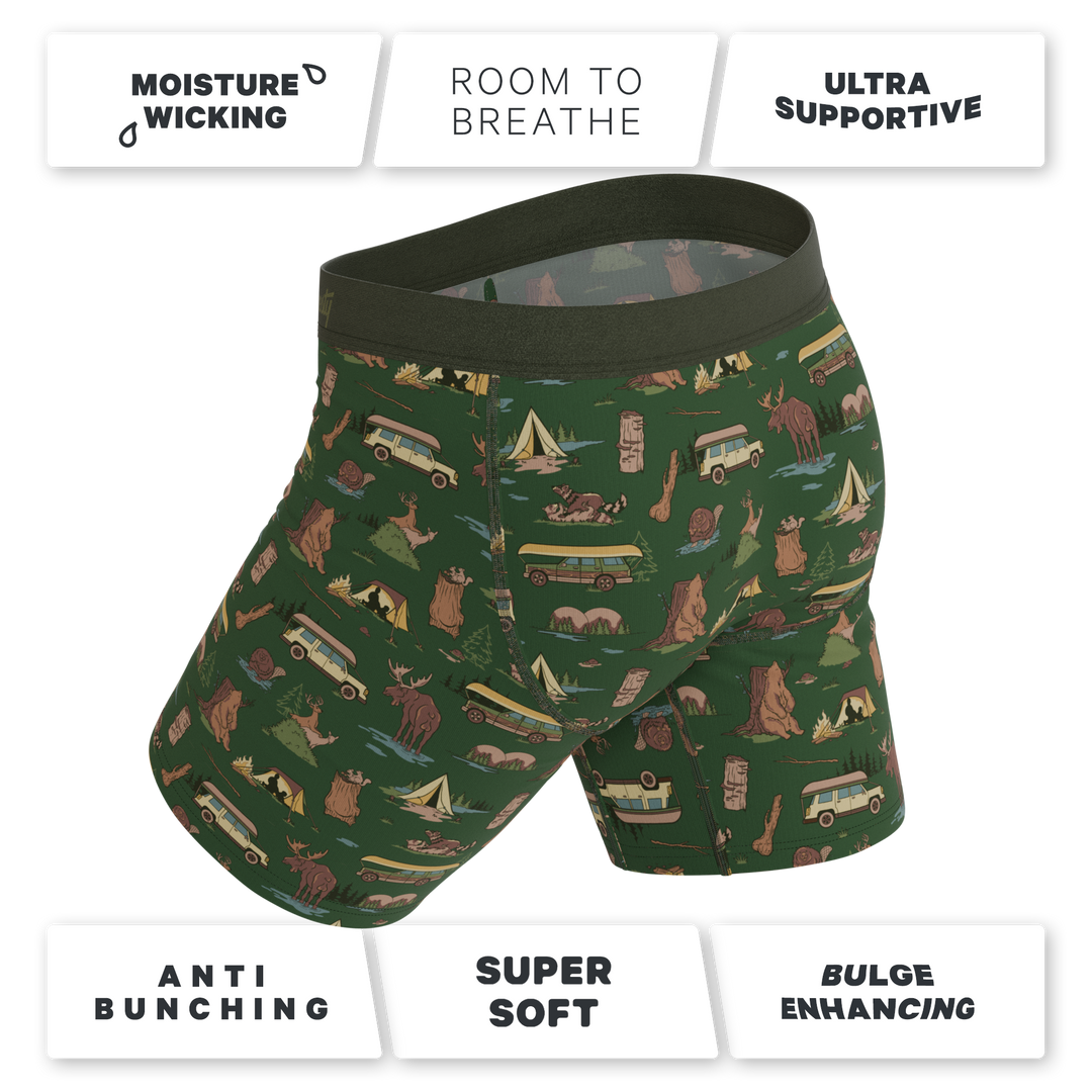 The Really Happy Camper | Camping Ball Hammock® Boxer - Long Leg