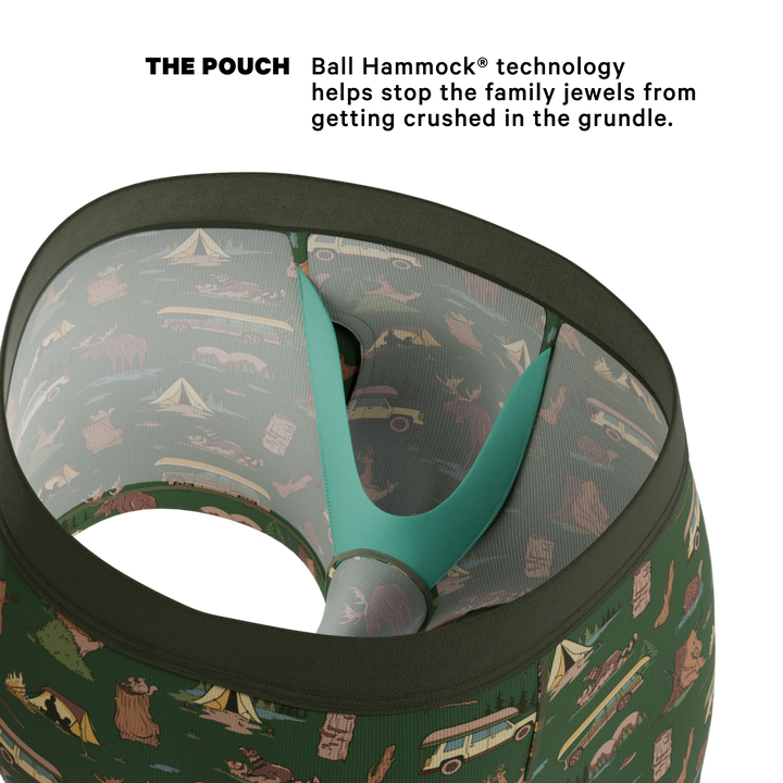 The Really Happy Camper | Camping Ball Hammock® Pouch Trunks Underwear
