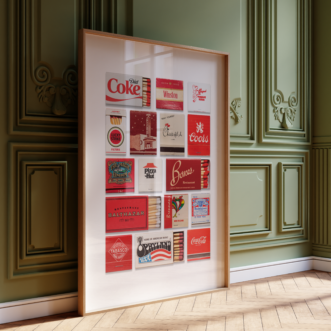 Red Collage Poster
