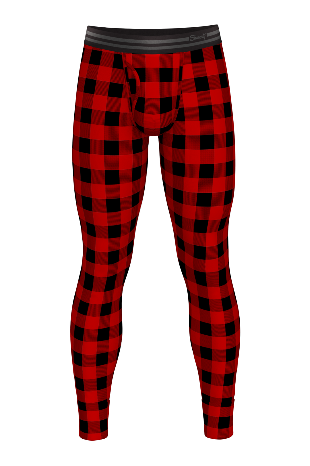 The Red & Black Lumberjack | Buffalo Check Ball Hammock® Long Johns