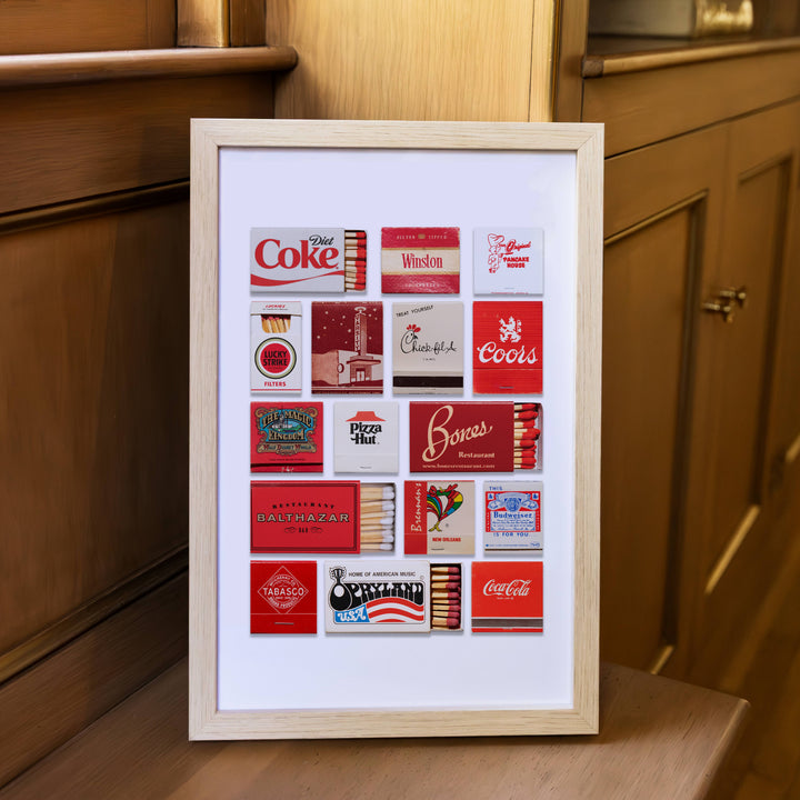 Red Collage Poster