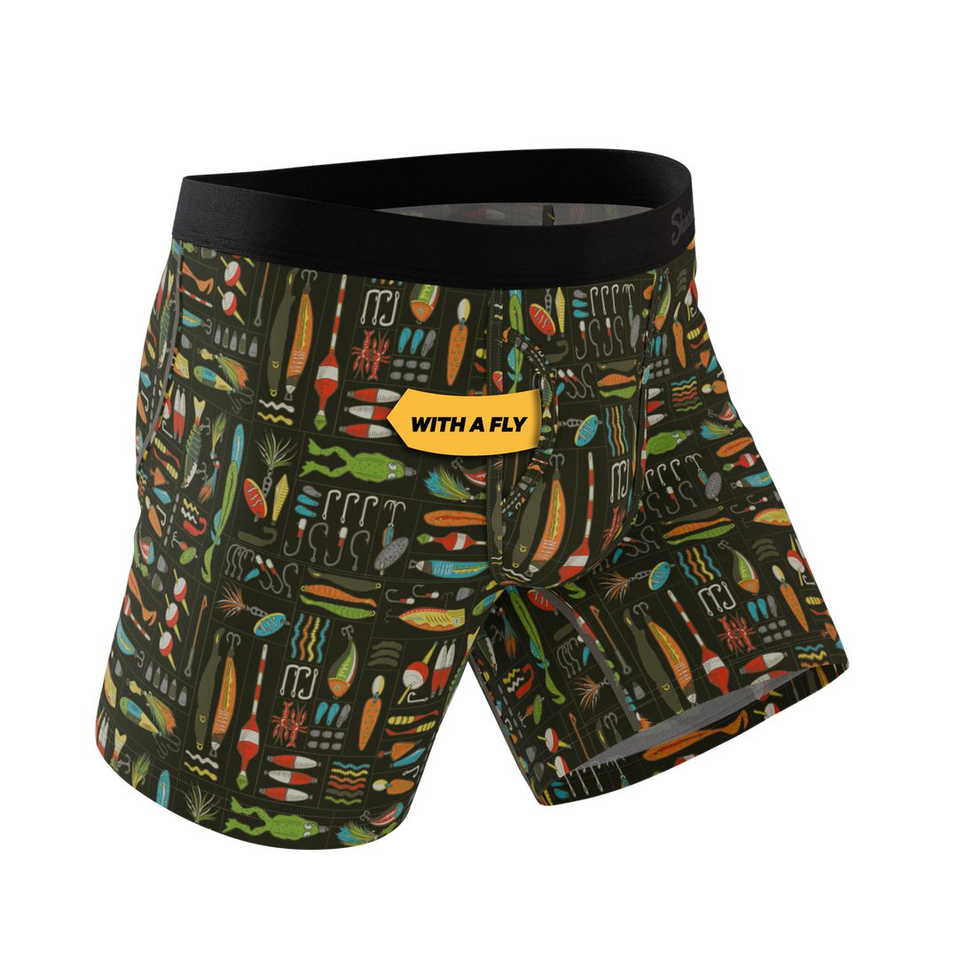 The Reel Nice | Bait Box Ball Hammock® Pouch Underwear With Fly