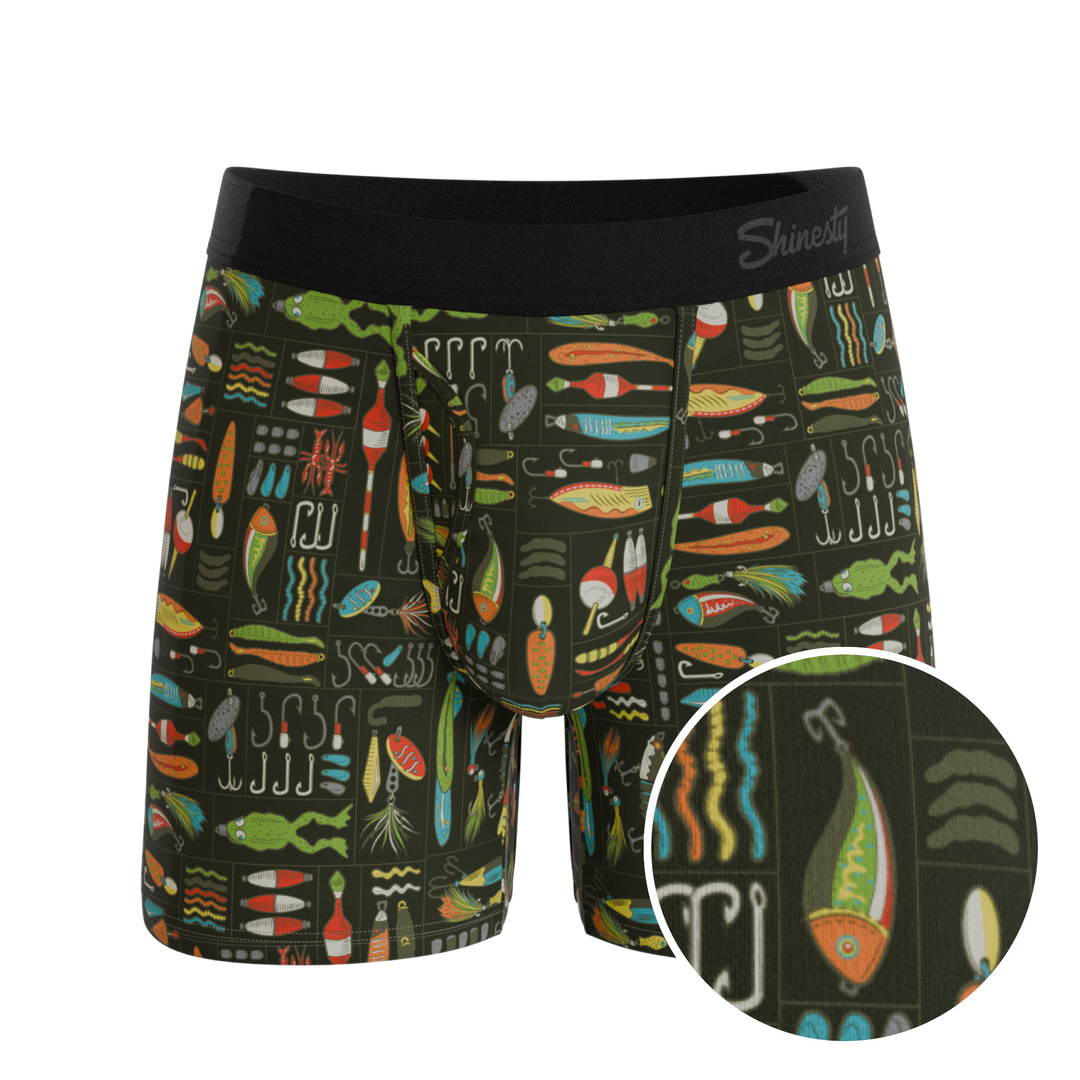 The Reel Nice | Bait Box Ball Hammock® Pouch Underwear With Fly