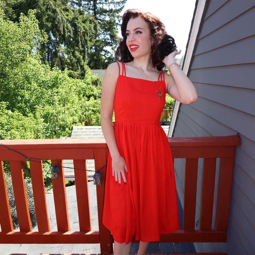 Tammy Circle Dress in Petite