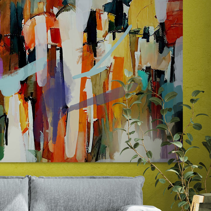 Canvas Print: "Resonant Hues"