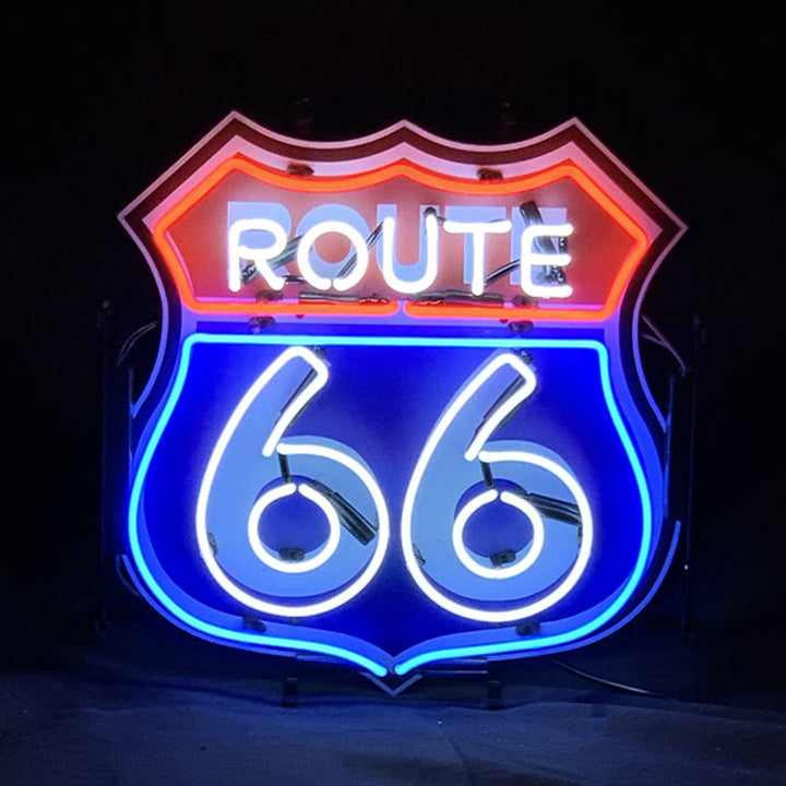 Route 66 Mother Road Neon Signs Light