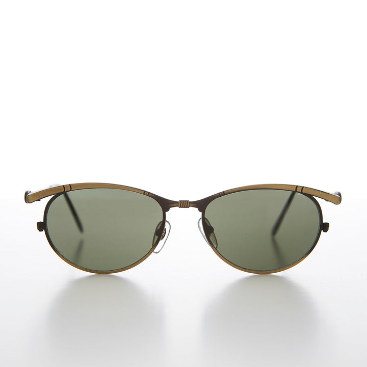 Delicate Metal Frame Vintage Sunglass - Samson