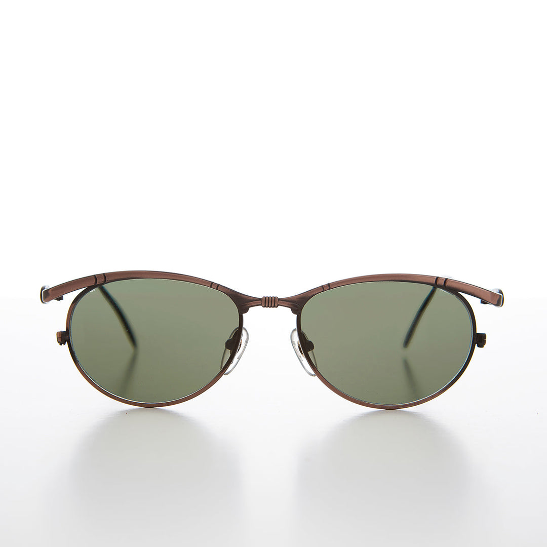 Delicate Metal Frame Vintage Sunglass - Samson