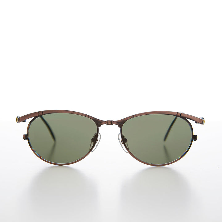 Delicate Metal Frame Vintage Sunglass - Samson
