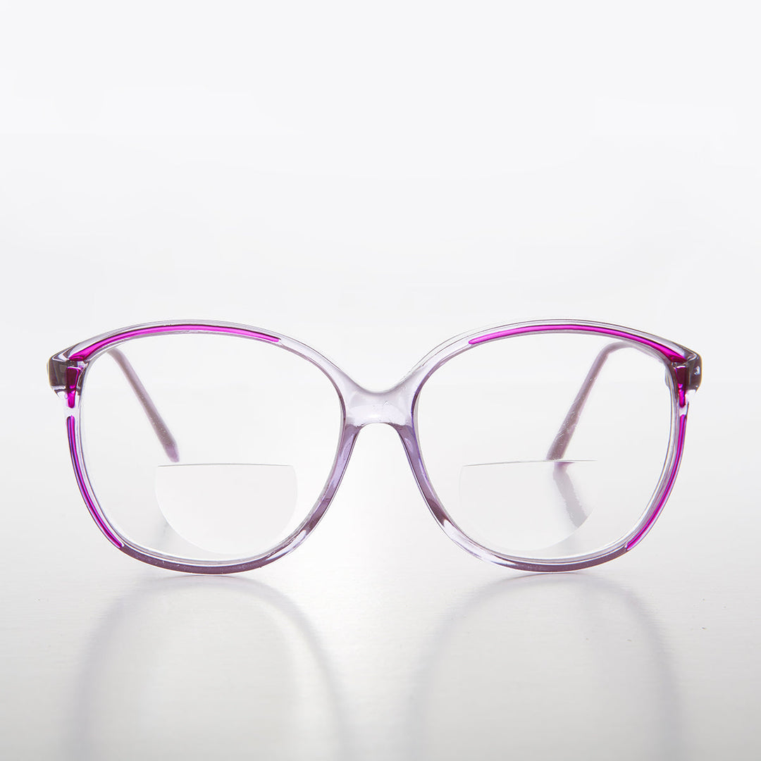 Rounded Secretary Bifocal Reading Glasses - Sarah