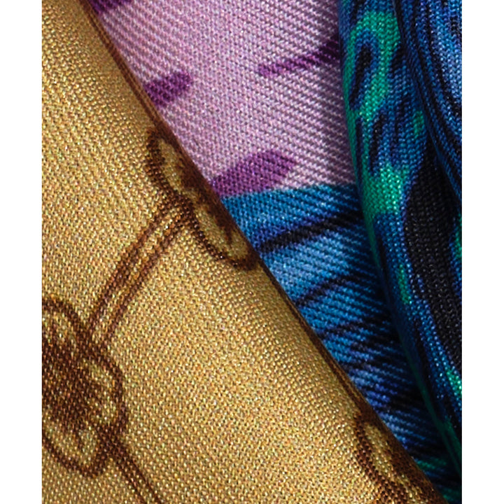 Purrquoise Cat Silk Scarf
