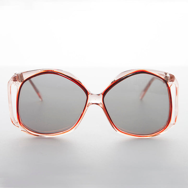 Oversized Polarized Women's 80s Sunglass - Big Sharon