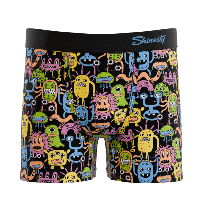 The Under The Bed | Colorful Monsters Boy's Boxer Briefs