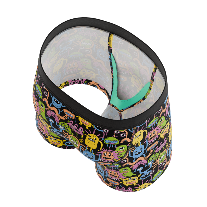 The Under The Bed | Colorful Monsters Boy's Boxer Briefs