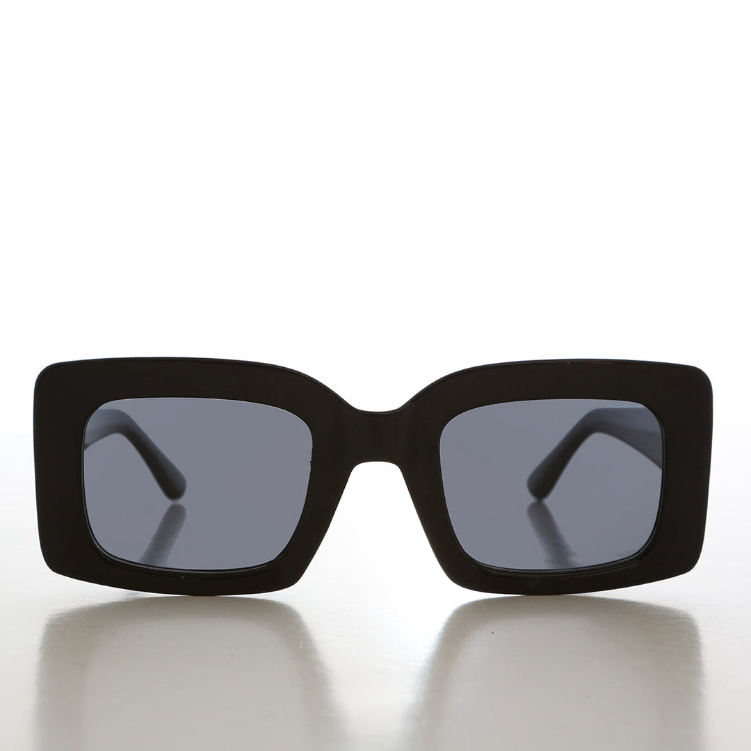 Square Rectangular Block Sunglasses - Skylar