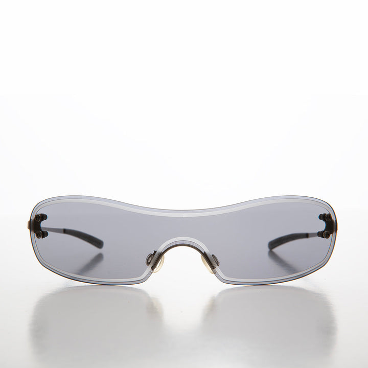 Perfect Wrap Rimless Vintage Sunglasses - Soto