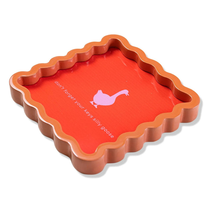 Silly Goose Lacquer Tray