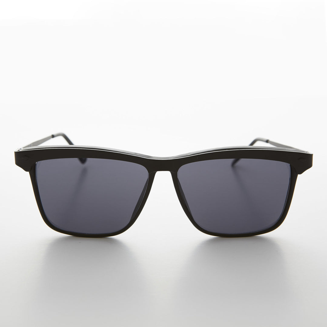 Gold Brow Line Vintage Sunglasses - Spinderella