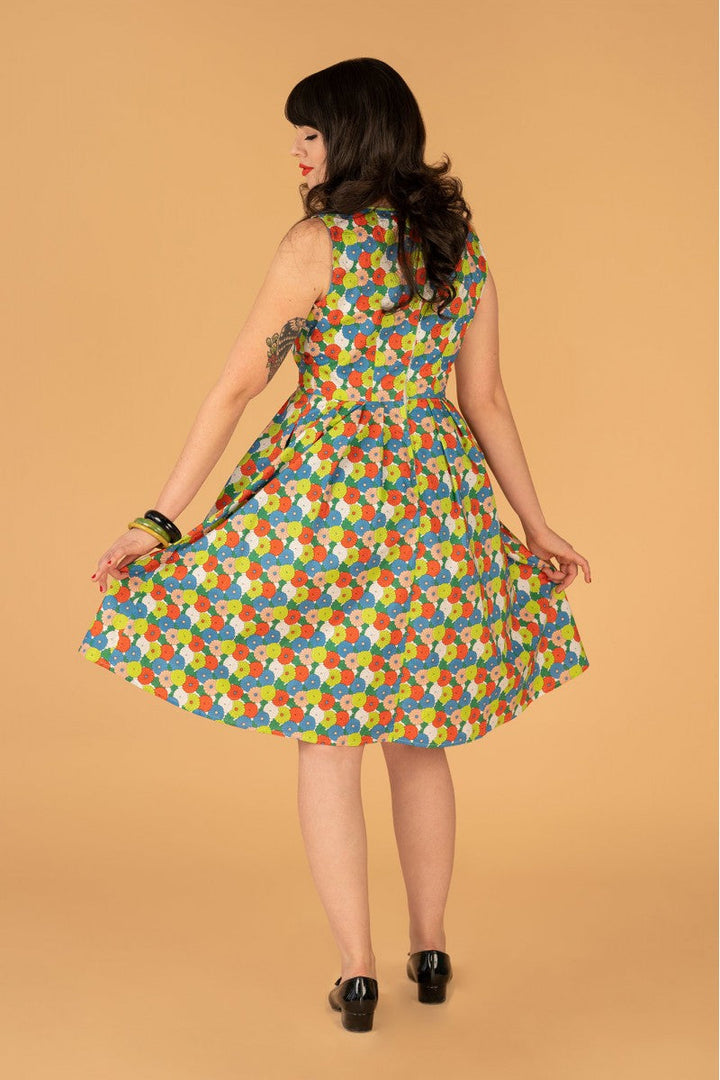 Samantha A-Line 60s-Inspired Dress