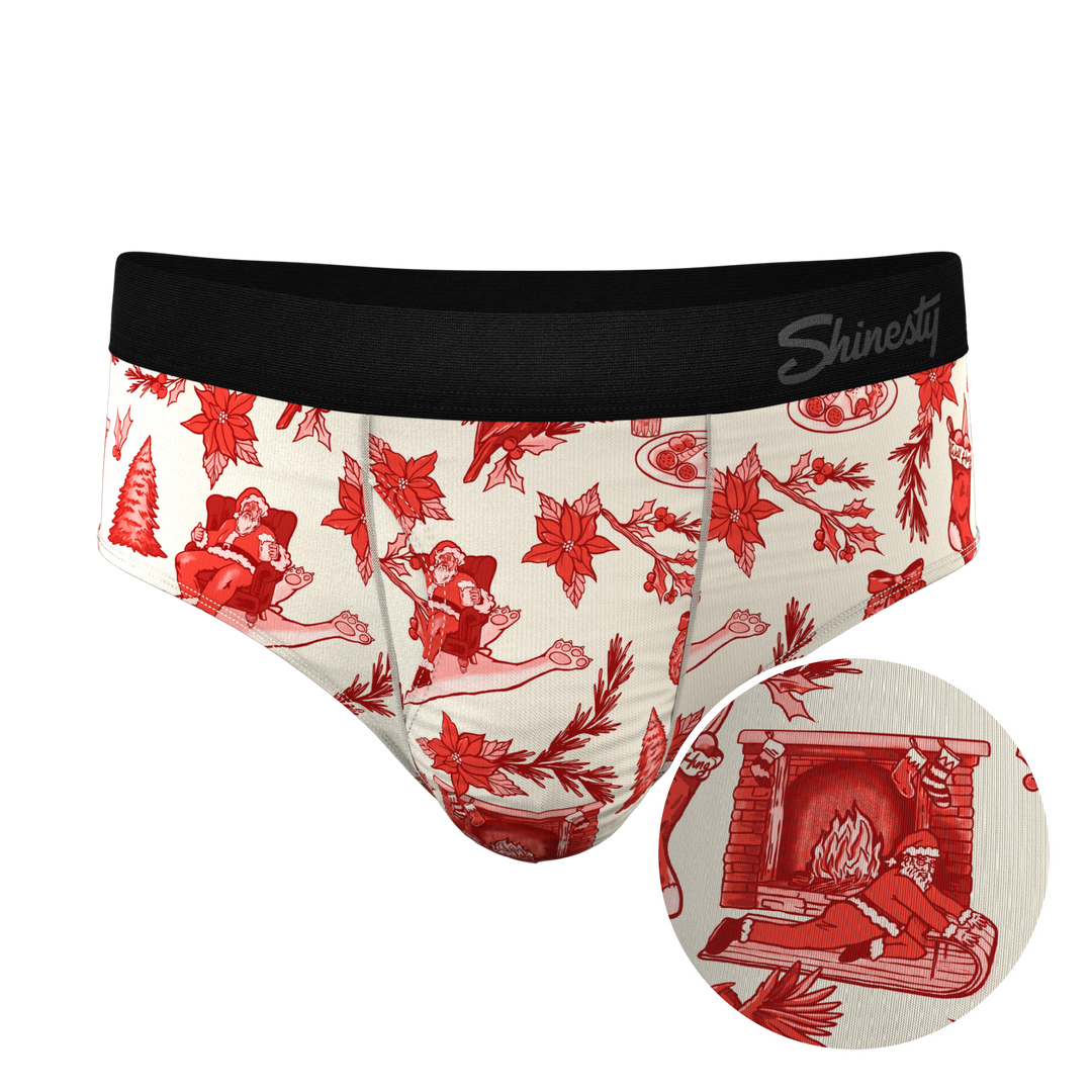 The Santa Slays | Christmas Toile Ball Hammock® Pouch Underwear Briefs