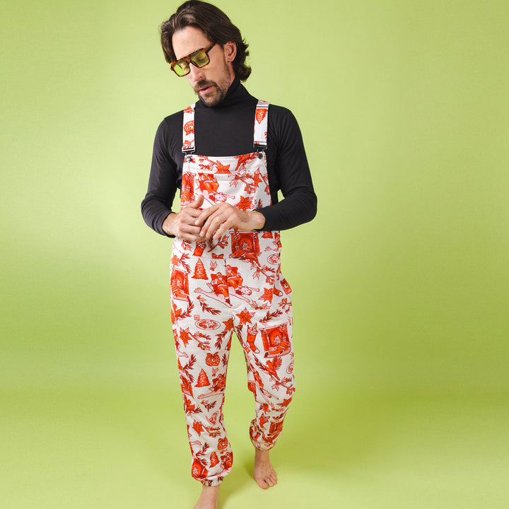 The Santa Slays | Christmas Toile Pajamaralls®