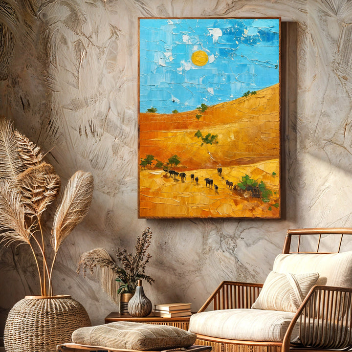 Canvas Print: "Savannah Daze"