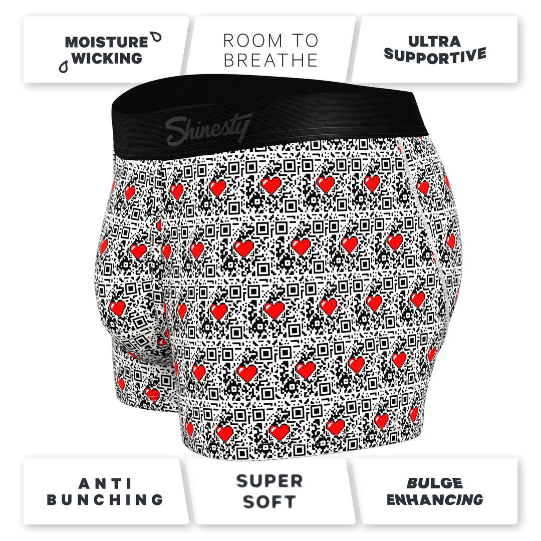 The Scan Me | QR Code Ball Hammock® Pouch Trunks Underwear